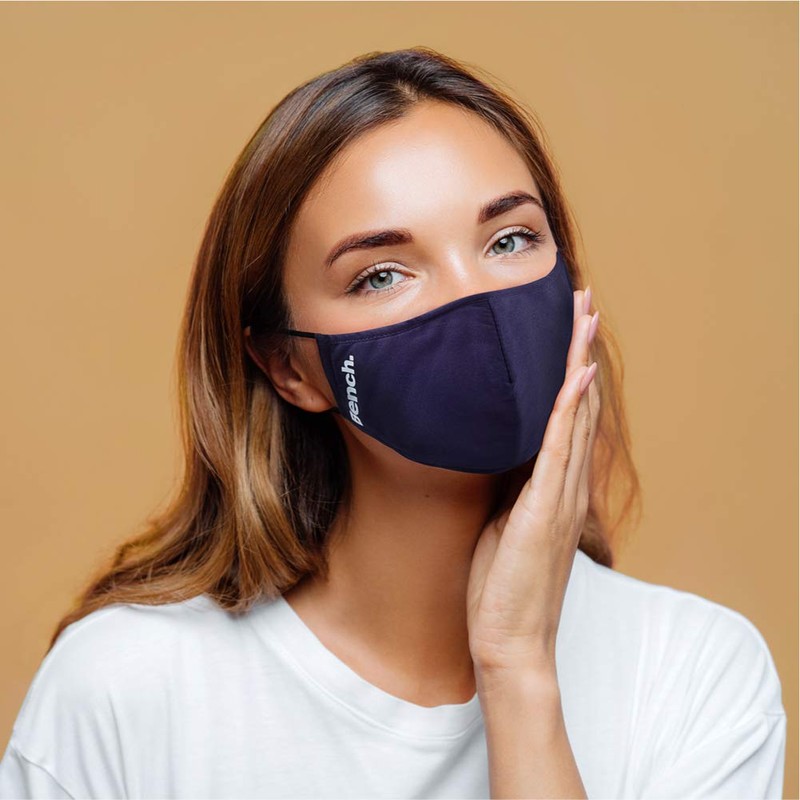 Bench. - 4 Pack Fabric Masks, Breathable, Adjustable with Dust