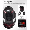 ILM Motorcycle Full Face Helmets DOT ECE for Men Women