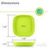 Re-Play Toddler Plates - 22 Oz. Deep-Walled Flat Kids Plates