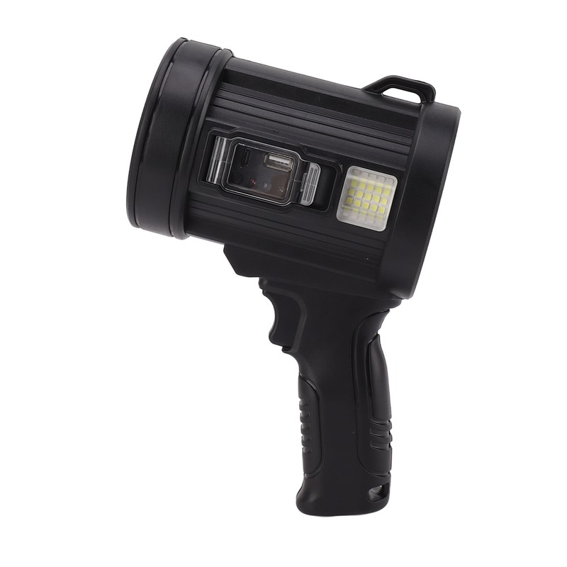 Solar Handheld Spot Light Multifunction Waterproof Super Bright Emergency Spotlight