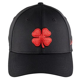 Black Clover Premium Clover 24 Flex Cap, Black/Red, S/M