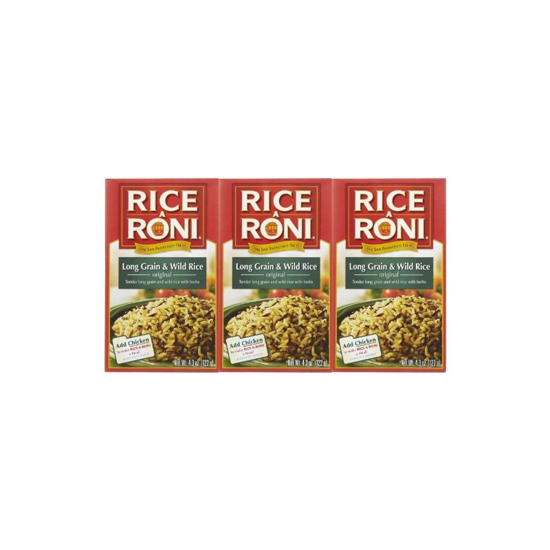 Rice-A-Roni Long Grain Wild Herb Rice ,4.3 ,3 pk