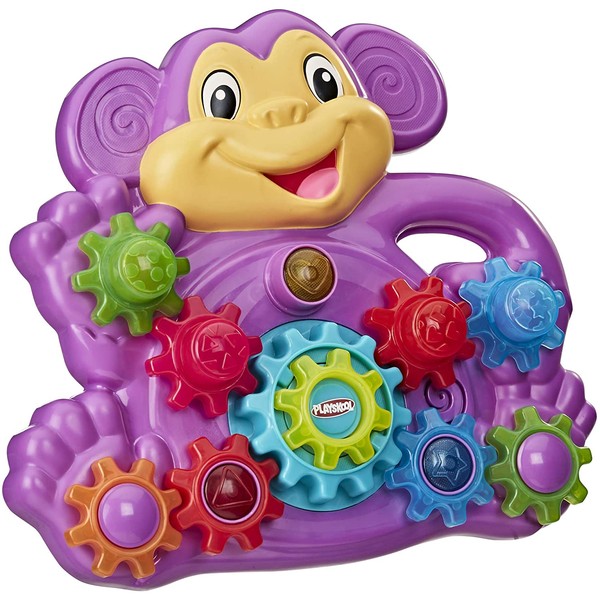 Playskool Stack 'n Spin Monkey Gears Toy ()