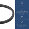 sourcing map 3L150 Classic Wrapped Rubber V-Belt, 15"(381mm) Outside Circumference,