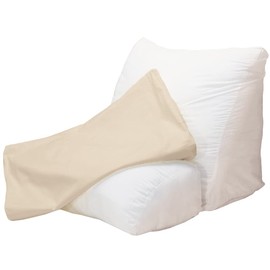 Contour Flip Pillowcase Protector, Beige Standard (20 inch Width)