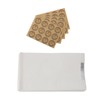 50PCS Bread Bag Kraft Paper Transparent Window Baked Food Packaging
