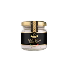 La Rustichella - Black Truffle Table Salt 3.88 oz (110gr) - 100% Made in Italy | Vegan, Gluten-Free, Cholesterol-Free