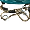 Baby Swing Seat with Rope and Mounting Rings (Turquoise)