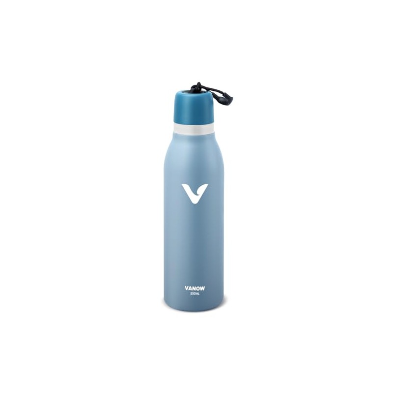 E T EASYTAO Botella de Agua con Doble Pico, 17oz