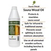 Sauna Shield Sauna Wood Oil - 1 Liter (33.8 fl