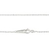 Sears Sv 925 Cut Ball Chain Necklace, Silver, Silver