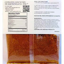 Coyote Country's Medium Chili Mix (3 Pack)