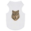 'Wolf Portrait' Pet Dog/Cat T-Shirt (PT00152482)