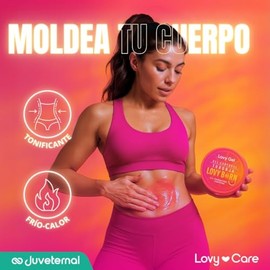 LOVY CARE Pack 2x1 Gel Corporal de Toronja Sport con L-Carnitina  Mentol  Cafena, 250 ml cu, Refrescante, Reafirmante y Tonificante                   