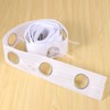 5M Eyelet Tape for Curtains 40 Rings Accessories for Sewing
