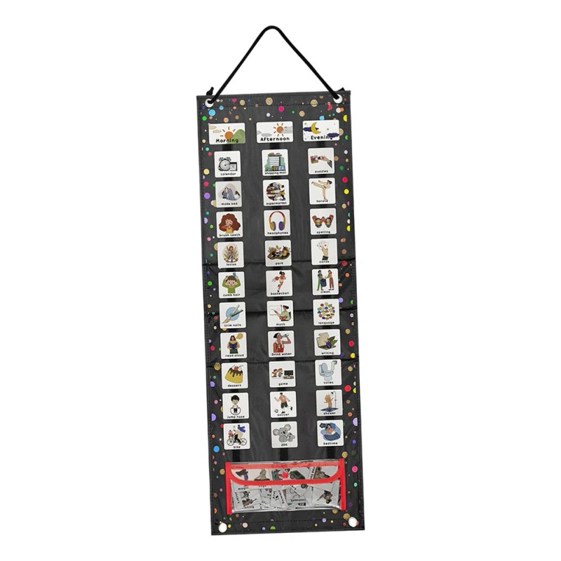 Visual Schedule For Kids With 63 Cards Communication Cards