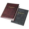 VELOFLEX 4401850 Certificate Folder DIN A4 Leather Grain with 10