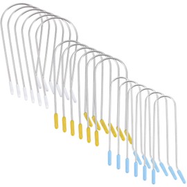 IWOWHERO 24pcs Curling Replacement Clips Hot Roller Pin for Fringe Curler Root Volume Clips Curlers Heated