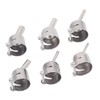 6Pcs 850 Heat Gun Nozzle Kit Aluminum Alloy 3 4