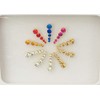 BB200 Multi Colour Gold Silver Stone Bindi Tattoo Tikka Bollywood