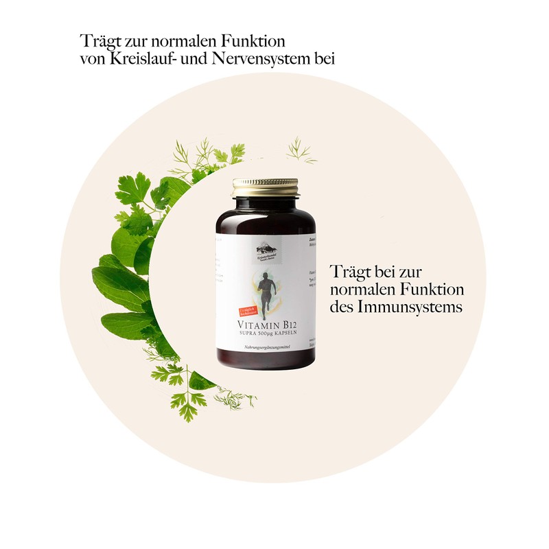 KRÄUTERHANDEL SANKT ANTON - Vitamin B12-500 mcg Vitamin B12 -
