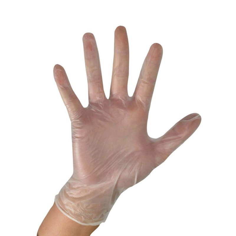 Disposable Gloves, Proform Powder-Free Vinyl Blue Gloves 100 Pack, Suitable