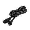KONKIN BOO 8ft 2-Prong Square AC Power Cord Cable Lead