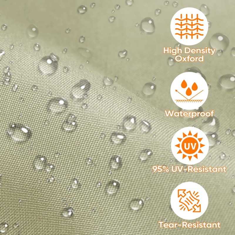 Sekey Balcony Privacy Screen, Balcony Cover, 90 x 600 cm,