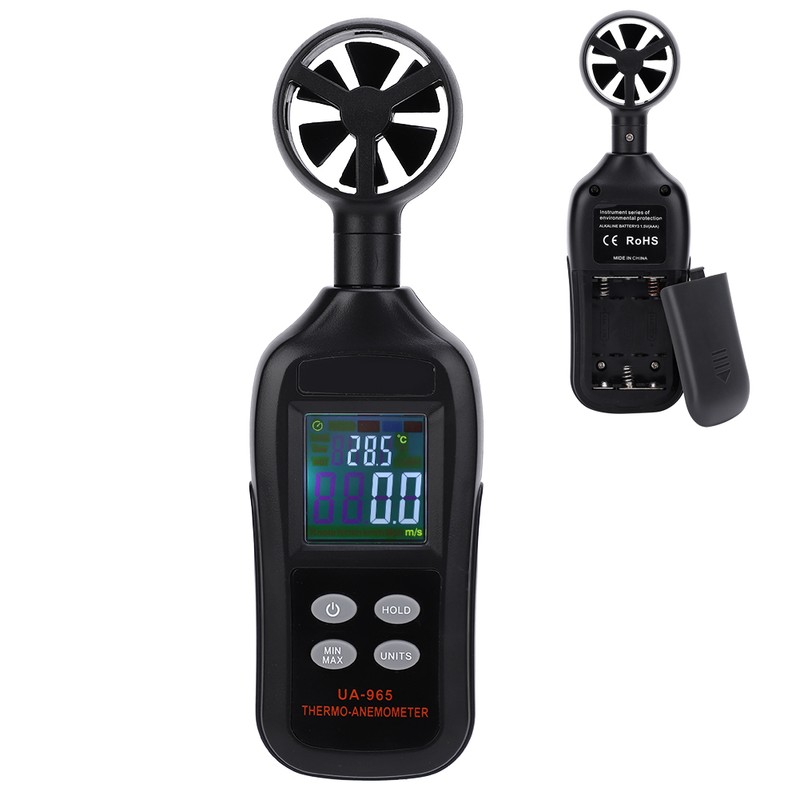 UA965 High Accuracy Mini Digital Anemometer Hand‑Held Wind Speed Meter