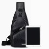 Dolores Pechera Mochila Antirrobo Usb Cuero Bandolera Cruzada Hombro