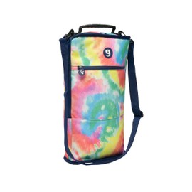 geckobrands Verticool Cooler - Insulated Portable Soft Cooler Bag with Adjustable Shoulder Strap, Holds 9 Cans or 2 Wine Bottles, Perfect for Beach, Picnics, and Outdoor Activities