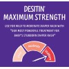 Desitin Maximum Strength Baby Diaper Rash Cream, Zinc Oxide, 4.8