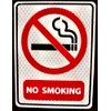 4x5 High Intensity Diamond Grade Reflective No Smoking Sign, Industrial