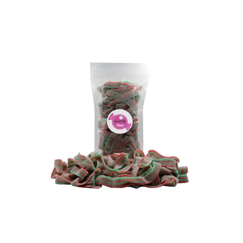 Smarty Stop Every Sour Belts Flavor Gummy Candy 1 Pound