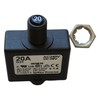 E-T-A Circuit Protection and Control 1658-G21-01-P10-20A, Circuit Breaker; Therm; Push;