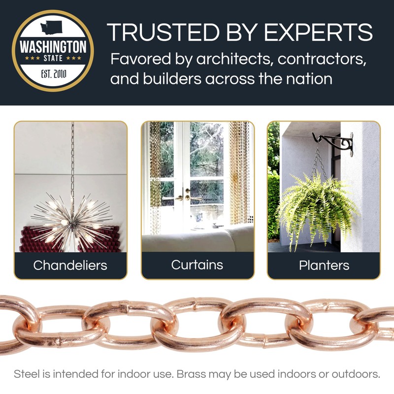 RCH Hardware CH-S60-02-BLK-3 | 5 Gauge Decorative Solid Steel Standard