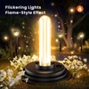 MrCrafts Nature Solar Lights Outdoor 4 Pack - 40'' Solar