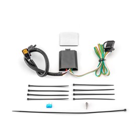 WeiSen 4-Pin Trailer Wiring Harness with Plug & Play Connector for Trailer Taillight and Signal Compatible with Hyundai Santa Fe 19-23 Cruz 23-24 Palisade 20-23 Tucson, Fit Kia Telluride Sorento