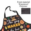ENSIANTH Pizza Apron with Pockets Pizza Maker Apron Pizza Making