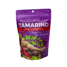 ALE + WANG Tamarind Spicy Chews | Made with 100% Natural Dried Sweet Tamarind with Thai Chili | Great Alternative to Herbal Fruits (1-Pack)