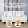Sourcingmap M6x15mm Leveling Feet Adjustable Threaded Pole Leveling Foot Furniture