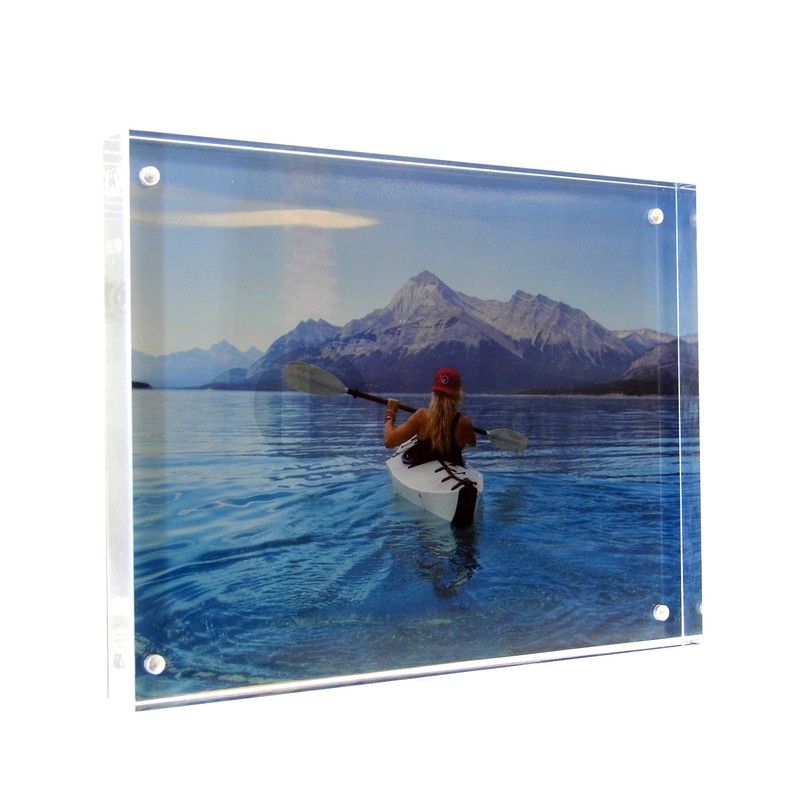 Acrylic Photo Frame 6x4 20mm thick acrylic