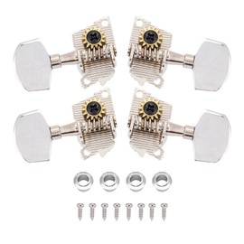 Locadence Guitar Tuning Pegs, Guitar Mechanics, 1:14 Copper Alloy Gearbox Guitar Strings Tuner, Guitar Strings Tuning Pegs Mechanics for Maintenance and Replacement of Ukulele