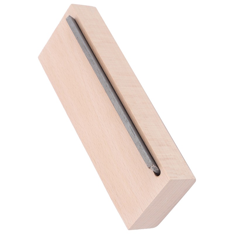 Guitar Fret Beveling File Wooden Cutting Edge Polishing Tool Musical