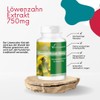 Dandelion Extract 750 mg – 180 Tablets 6 Month Supply