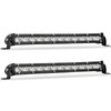 Zmoon 12 Inch LED Light Bar, 144W Spot Flood Combo