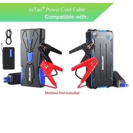 eeTao USBC Charging Cable Compatible with AUTOONE JS01 JS02 JS-01 JS-02 DY-ATO DYATO Car Battery Jump Starter 5V DC5V 5VDC 5.0V Power Supply Cord