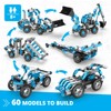 Engino Toys Creative Engineering STEM Maker Master Ultimate 60-Model Set,