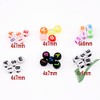 Alphabet Beads Acrylic Letter, 6 x 6mm Cube Square 1280