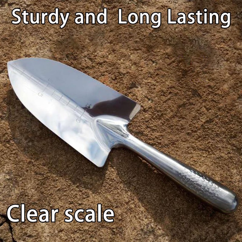 Garden Shovel Hand Trowel, Stainless Steel Gardening Hand Tool Rust